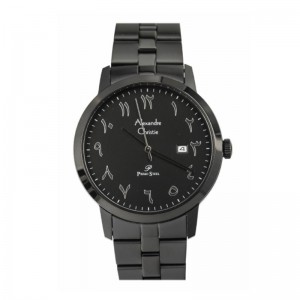 Alexandre Christie AC 1024 Full Black Steel Man MDBIPBA